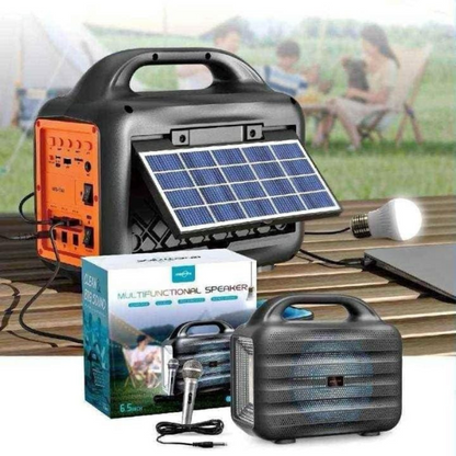 Parlante Solar Multifuncional