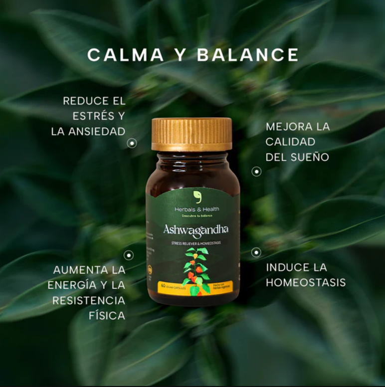 Ashwagandha – Reduce el Estrés y Regula el Cortisol