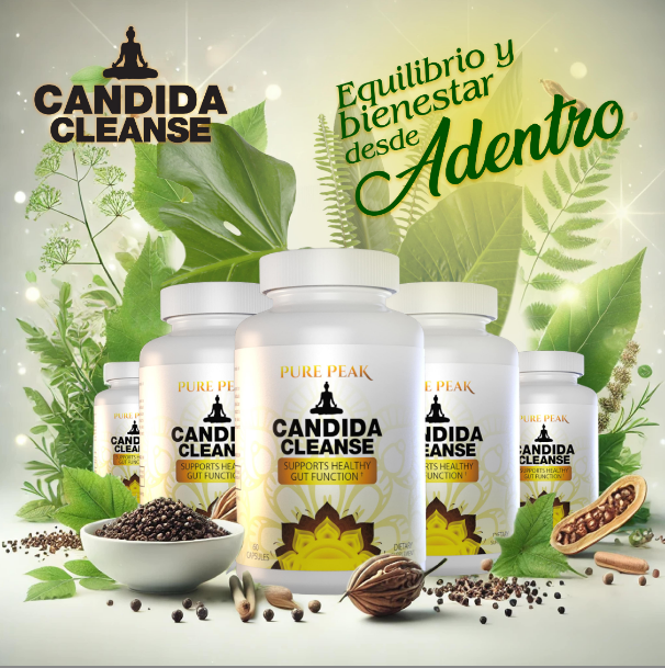 Candida Cleanse - Equilibrio Intestinal Natural (Producto Verificado)