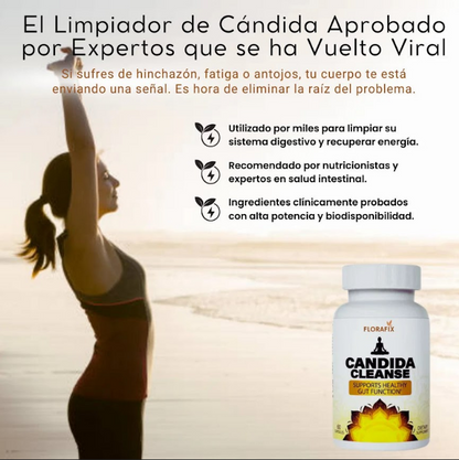 Candida Cleanse - Equilibrio Intestinal Natural (Producto Verificado)