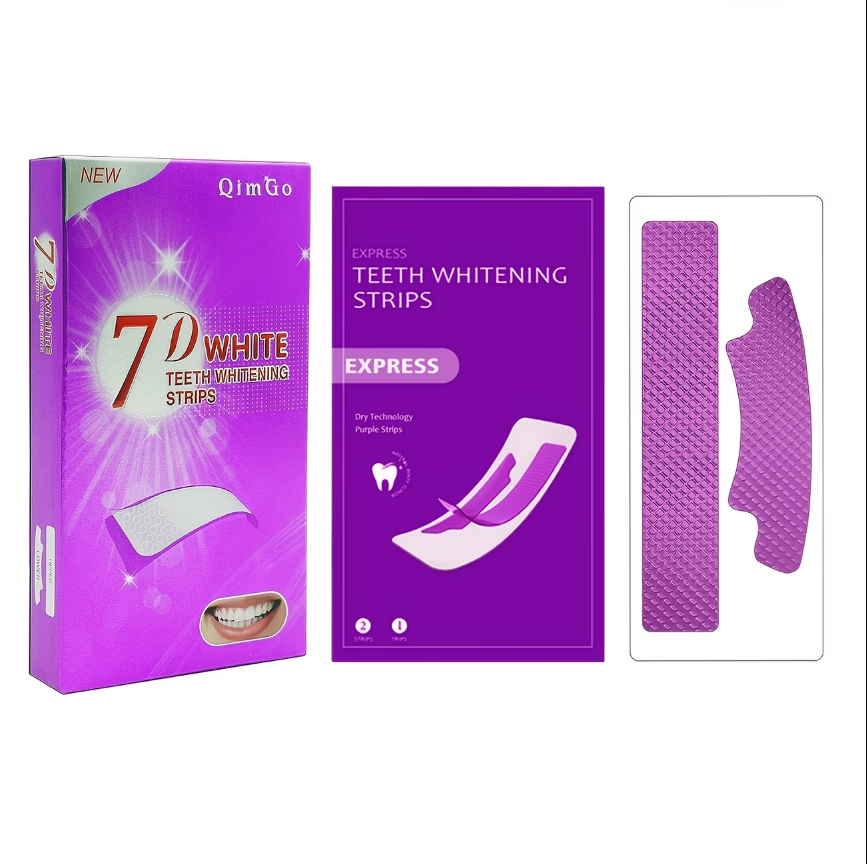 7D White Pro – Tiras Blanqueadoras Dentales