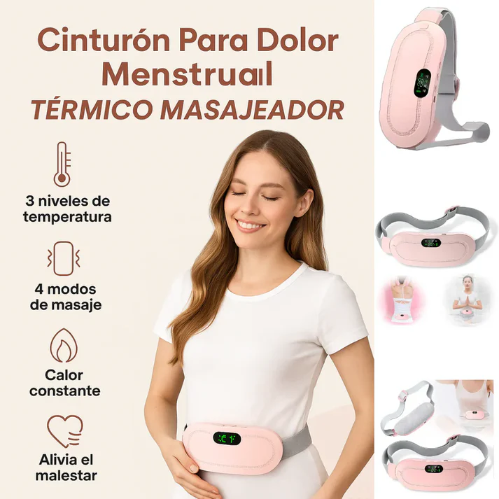 Cinturón Térmico Anticólicos Menstruales